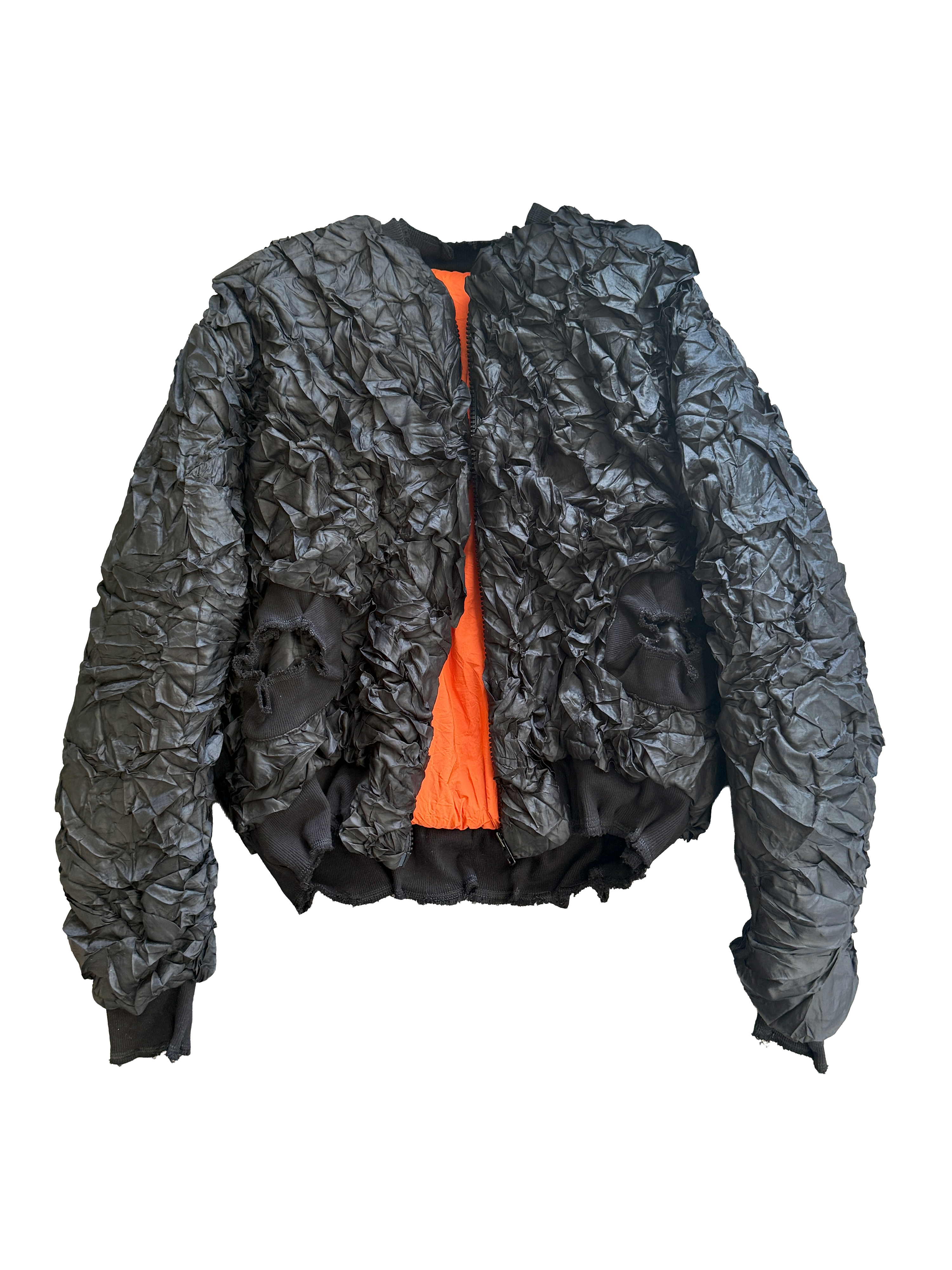 FORM: LAB / Environment / Flame-retardant + Wrinkled Nylon Bomber